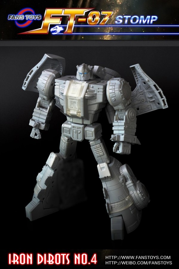 First Looks At Fantoys FT 07 STOMP Not G1 Sludge Prototype Figure Images  (1 of 7)